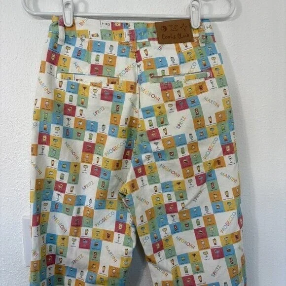 Cools Club California Pants Cocktail Hour High Waisted Straight Leg Jeans Size 6 - Picture 6 of 9